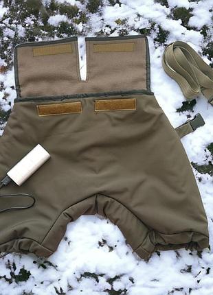 Муфта для оператора дрона с нагревом от power bank