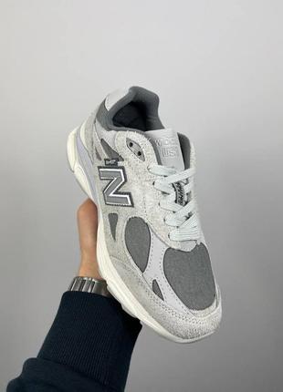 Кроссовки new balance 990v3 x levi’s elephant skin3 фото