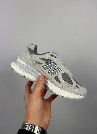 Кроссовки new balance 990v3 x levi’s elephant skin2 фото