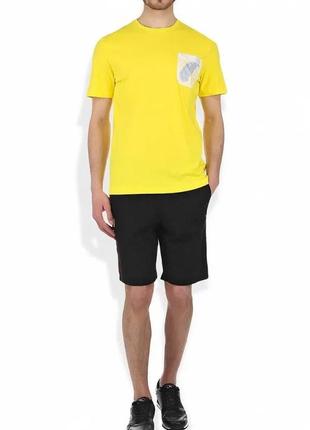 Нова чоловіча футболка puma mini trend tee yell - 100% х/б