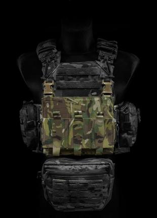 Плакард під 3 магазини ак  з фастексами cordura multicam original 500 den