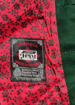 Lodenfrey винтажный жакет женский шерсть австрия4 фото
