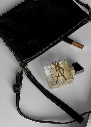 Шкіряна двостороння сумка італія genuine leather9 фото