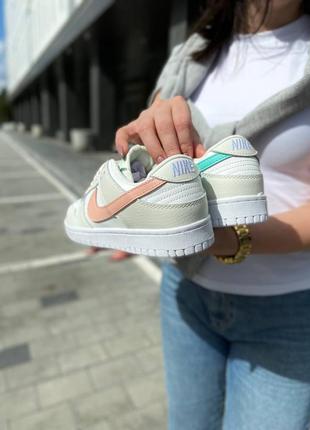 Кроссовки dunk low cream4 фото