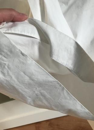 Cos шикарная белая блузка с галстуком галстуком бантом