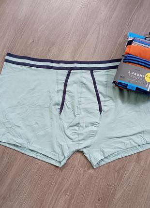 Труси чоловічі хс-3хл бавовняні боксери нові набір з ґудзиками