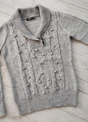 Шикарный теплый свитер из польщи, s-xs1 фото