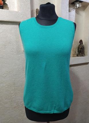 Жилет майка с шерстью и кашемир cassis