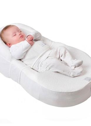 Дитячий ергономічний матрасик red castle beaba cocoonababy white (кокон)