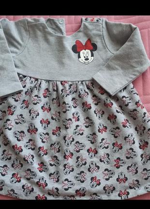 Сукня для дівчинки з довгими рукавами, від disney minnie mouse