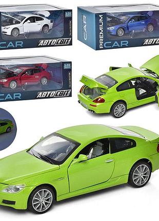 Машина ap-1773 (24 шт.) автосвіліт,1: 32, метал, інер, 15 см,зв, бат (табл), у кор-ку, 20,5-9,5-8,5 см