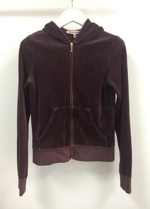 Велюрова кофтинка juicy couture