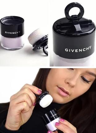 Розсипчаста пудра для обличчя givenchy prisme libre travel 01 — mousseline pastel3 фото