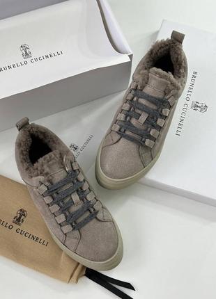 Кроссовки зимние brunello cucinelli