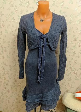 Платье мохер 5