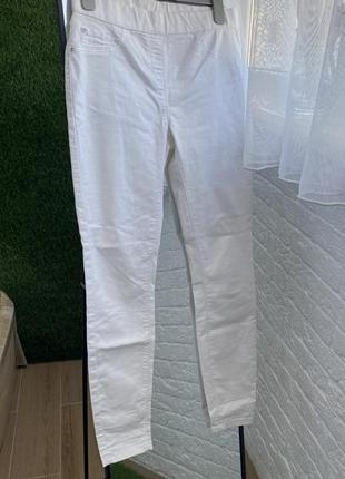 Білі джинси стрейч 36 р
