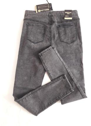 Джинси легінси regular black denim l6 фото