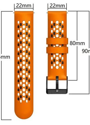 Силіконовий ремінець для huawei watch 3 / watch 3 pro / watch gt 2 46 мм / gt2 pro / gt 2e3 фото