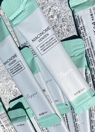 Нічні масочки для обличча с ніацинамідом та колагеном