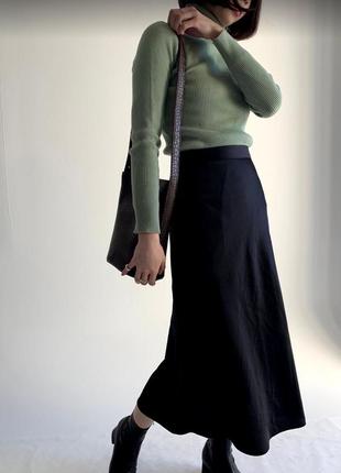 Юбка юбка хлопковая хлопковая zara h&m