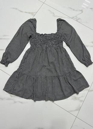 Котонова сукня в клітинку abercrombie & fitch на розмір s або м5 фото