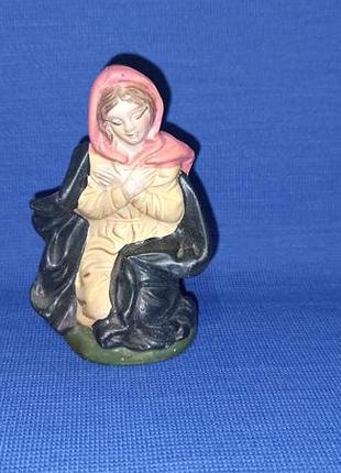 Матерь божья  винтаж вертеп статуэтка фигурка