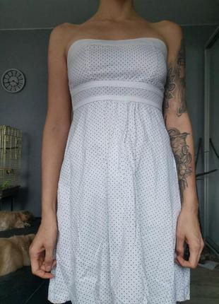 Платье в мелкий горошек2 фото