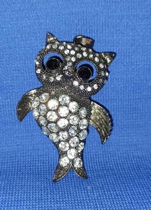 Сова подвеска кулон совушка украшение