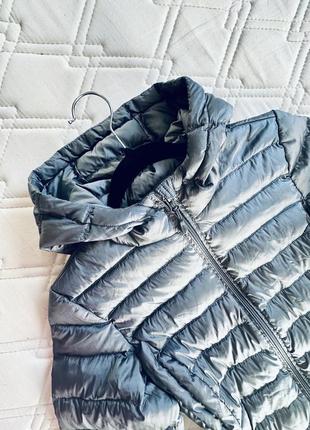 Женская серая канифольная пуховая куртка aventure, размер small s-m, сверхлегкий пух nwt5 фото