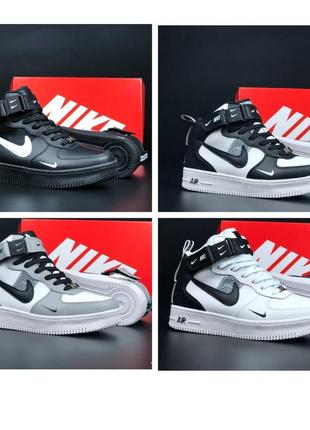 Подростковые зимние кроссовки nike air force унисекс