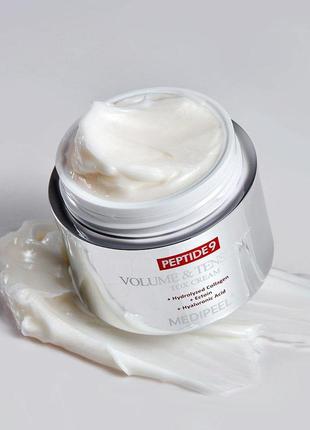 🔝обновленная версия крема medi-peel peptide 9 volume and tension tox cream pro3 фото