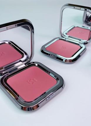 Рум’яна для обличчя kiko milano unlimited blush 05. матові рум’яна кіко мілано. матуючі рум’яна3 фото