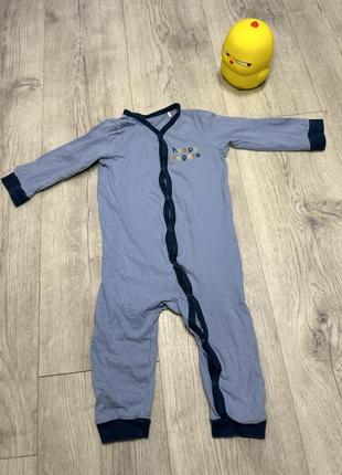 Человечек пижама 86 размера (1-1,5 года)2 фото