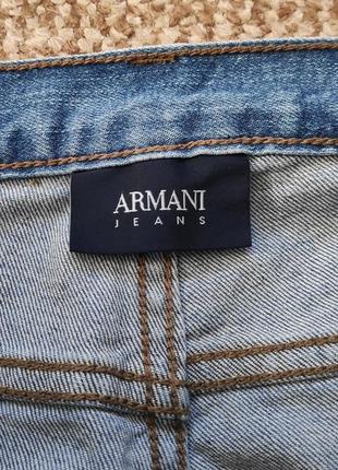Armani jeans джинсы оригинал (w33 l30)8 фото