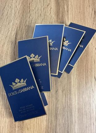 Набор пробников dolce & gabbana pour homme
