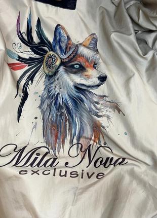 Зимова жіноча парка l mila nova exclusive8 фото