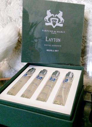 Parfums de marly layton💥оригинал миниатюра travel tube 11 мл цена за 1мл8 фото