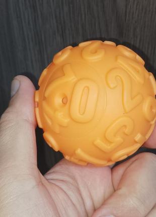 М'яч факрурний резинова іграшка2 фото