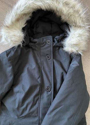 Пуховая зимняя куртка-парка 34 размер7 фото