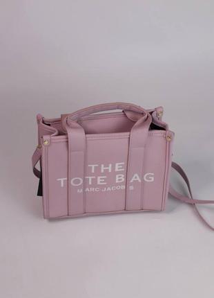 Сумка marc jacobs tote bag lilac8 фото