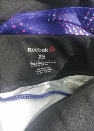 Леггинсы капри бриджи спортивные reebok3 фото