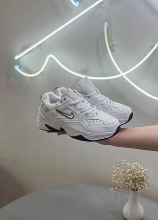 Nike m2k tekno cool white black