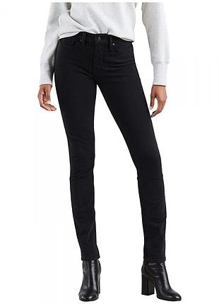 Джинси levis 311 shaping skinny оригінал жіночі чорні р. 27