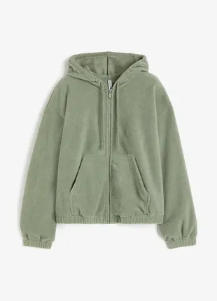 Флисовое худи h&m