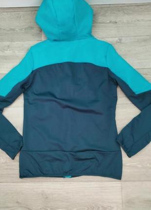 Спортивная кофта crane куртка для бігу з капюшоном на блискавці2 фото