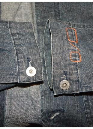 Винтажная джинсовая куртка в стиле workstyle diesel6 фото