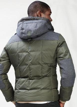 Зимний теплый мужской пуховик, куртка mango xl - xxl оригинал2 фото