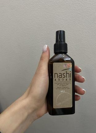 Масло итальянского бренда nashi argan