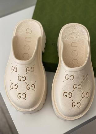 Клоги gucci 36,38,40 полномерные