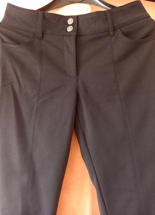 Базовые черные брюки, размер м.7 фото